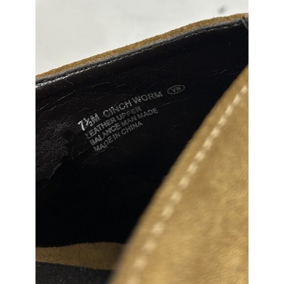 Aerosoles Cinch Worm Brown Suede Mules Women's Size 7.5M Slides Clogs Buckles - Picture 7 of 8